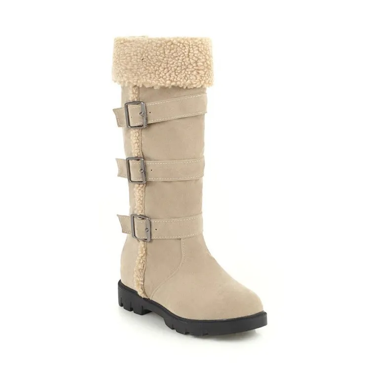 Stylish Stitched Ladies' Shoes with Belt