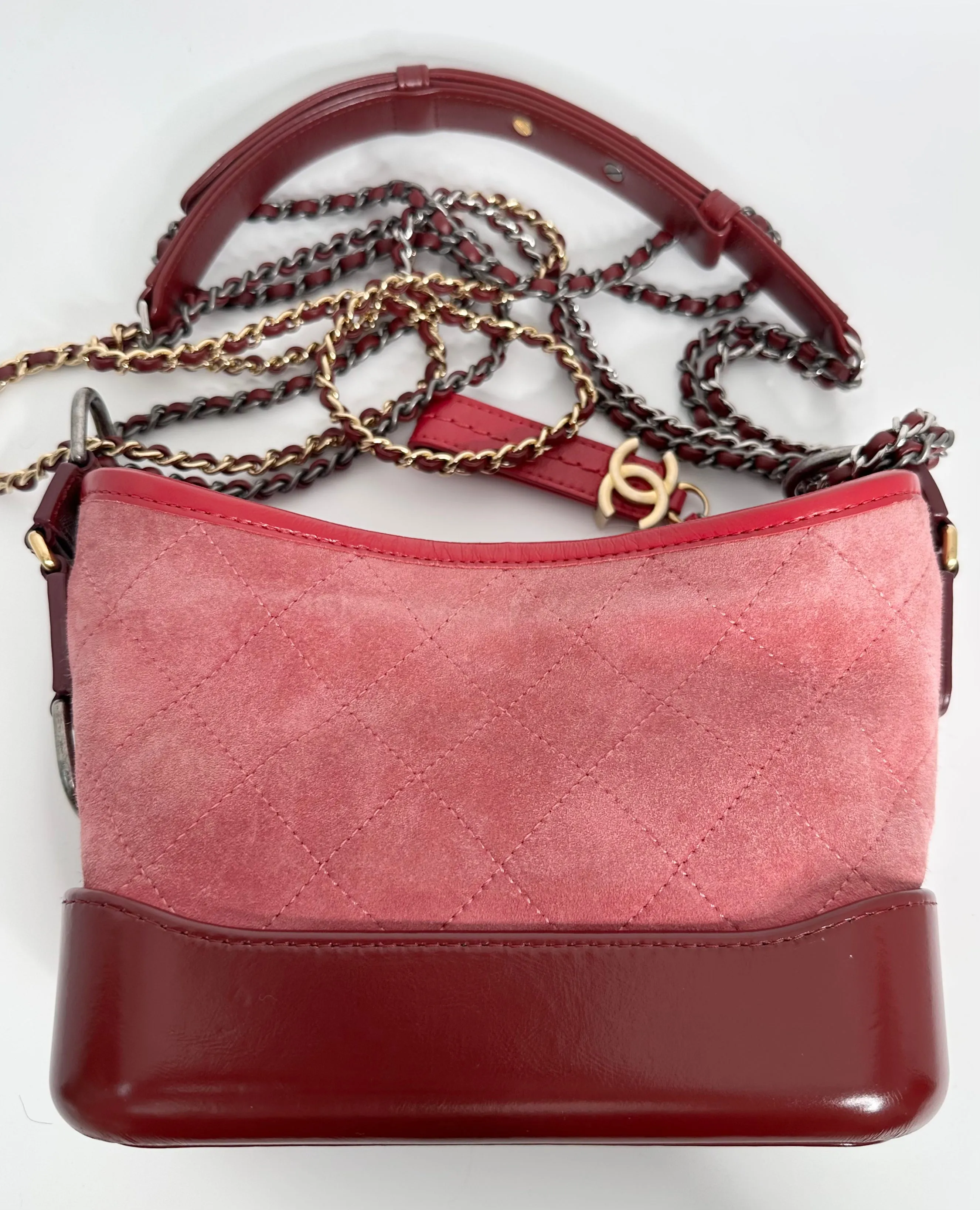 Suede Gabrielle Handbag