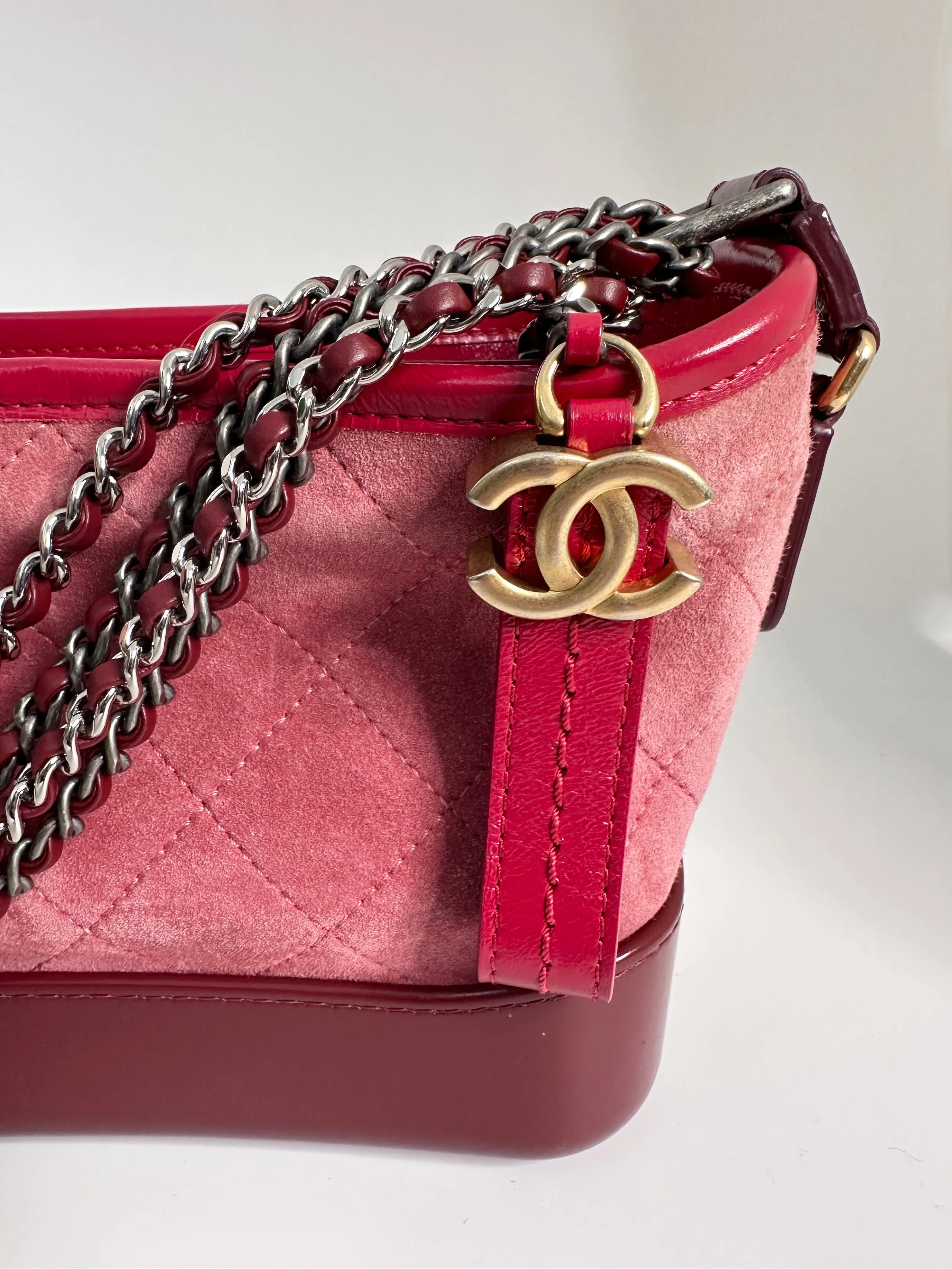 Suede Gabrielle Handbag