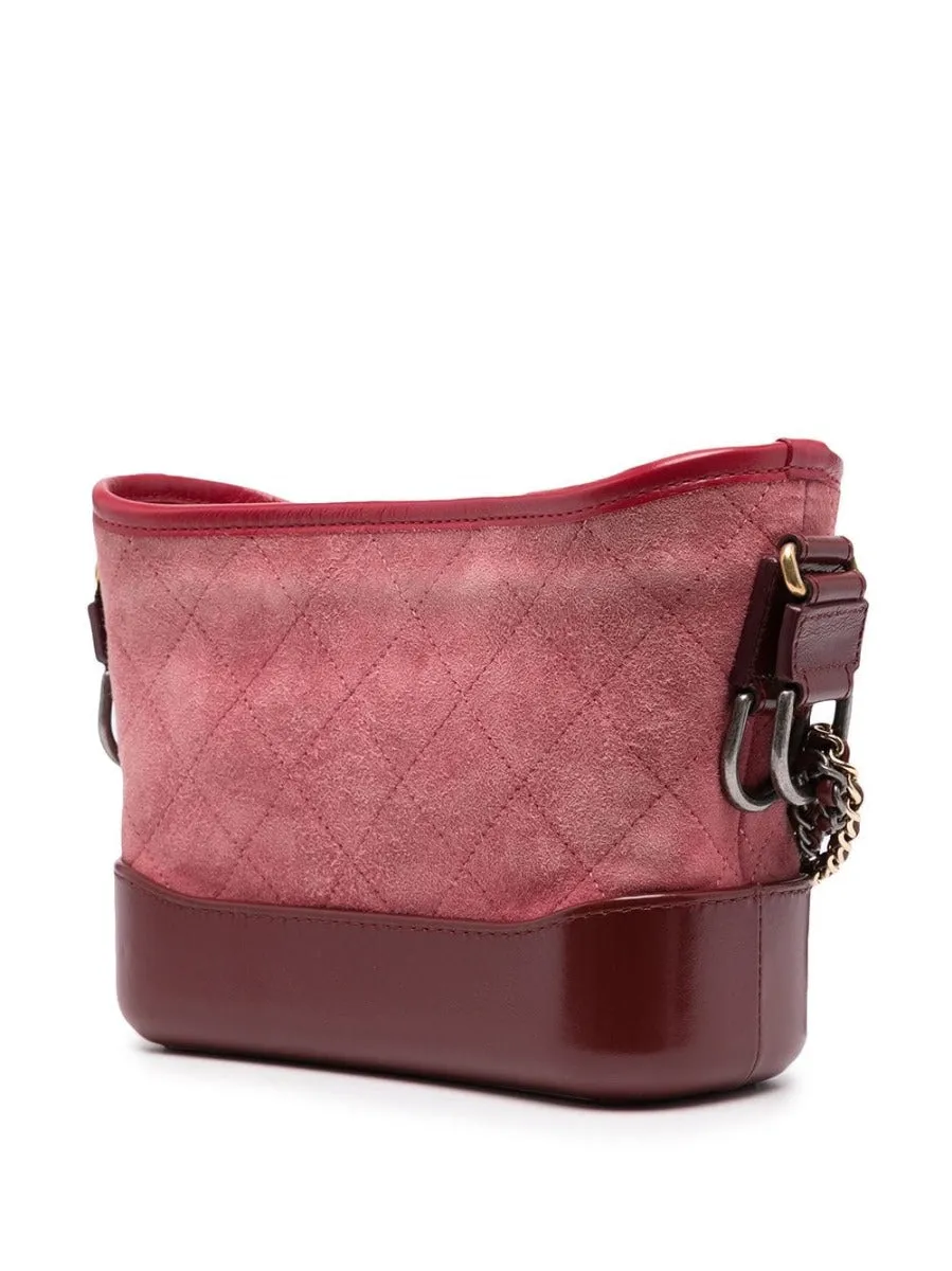 Suede Gabrielle Handbag