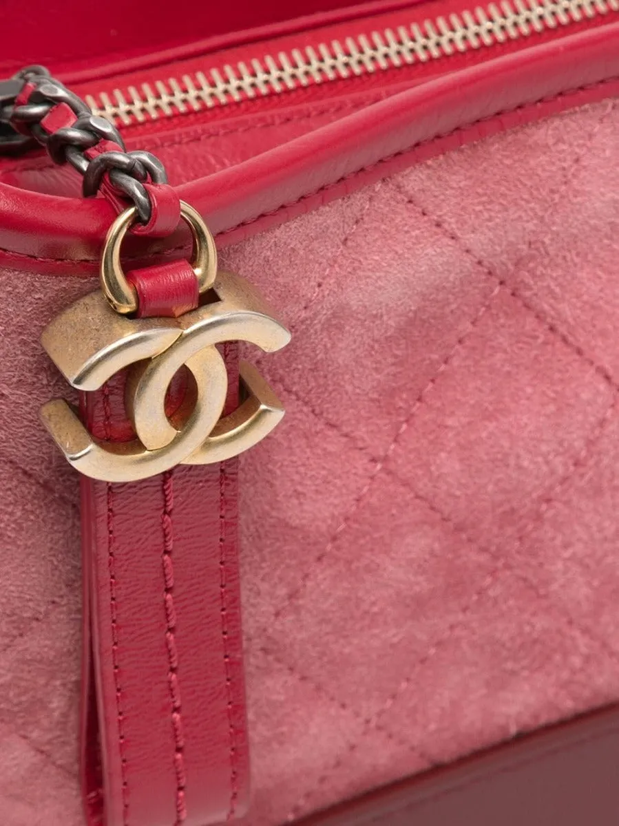 Suede Gabrielle Handbag