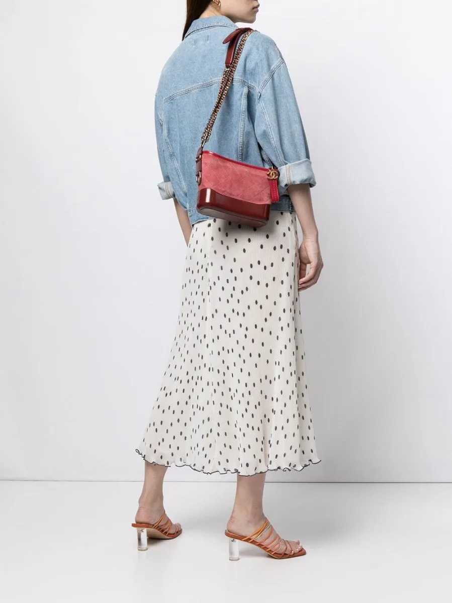 Suede Gabrielle Handbag