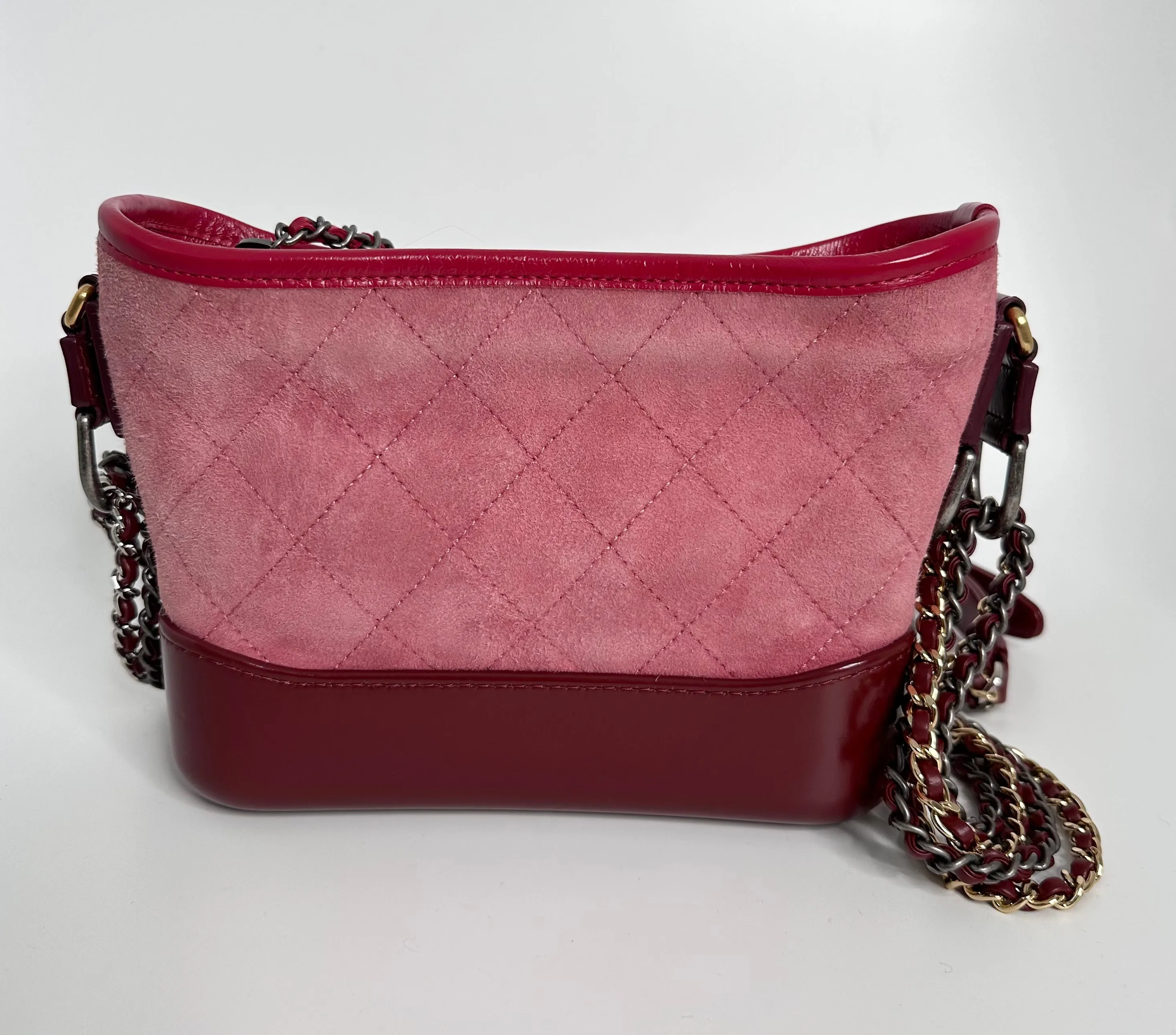 Suede Gabrielle Handbag