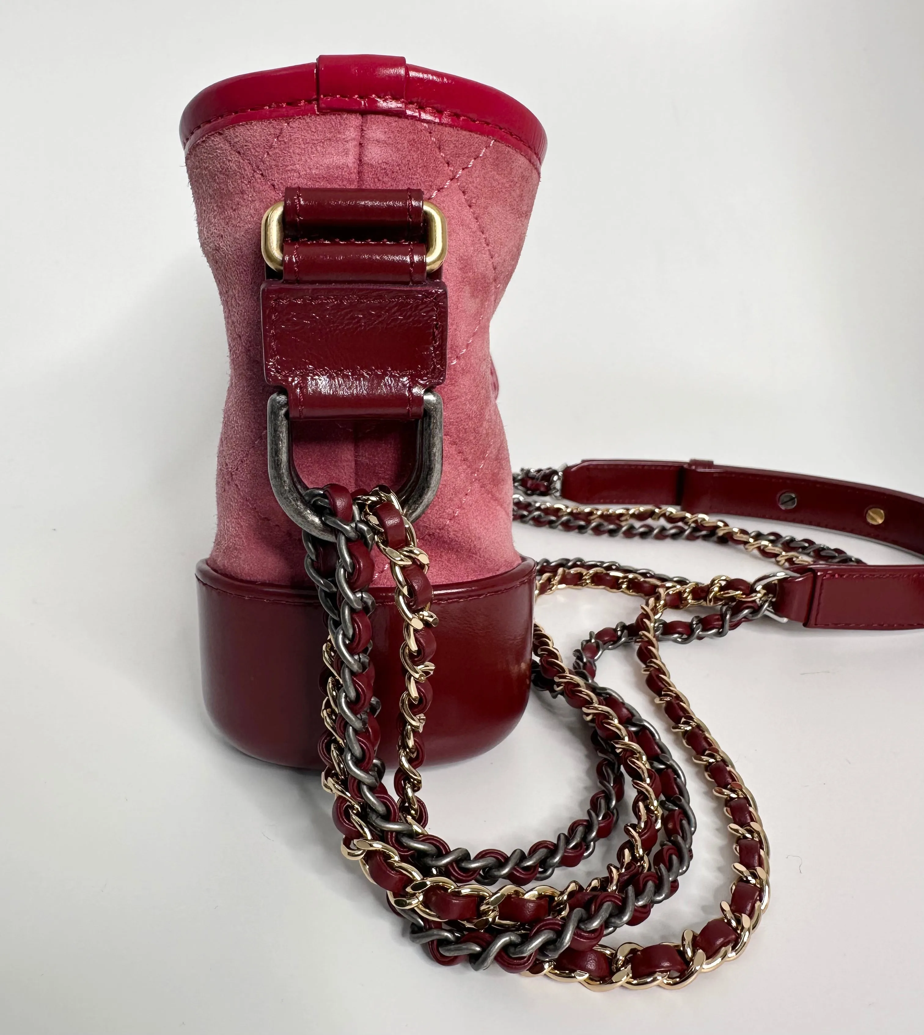 Suede Gabrielle Handbag