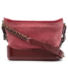 Suede Gabrielle Handbag