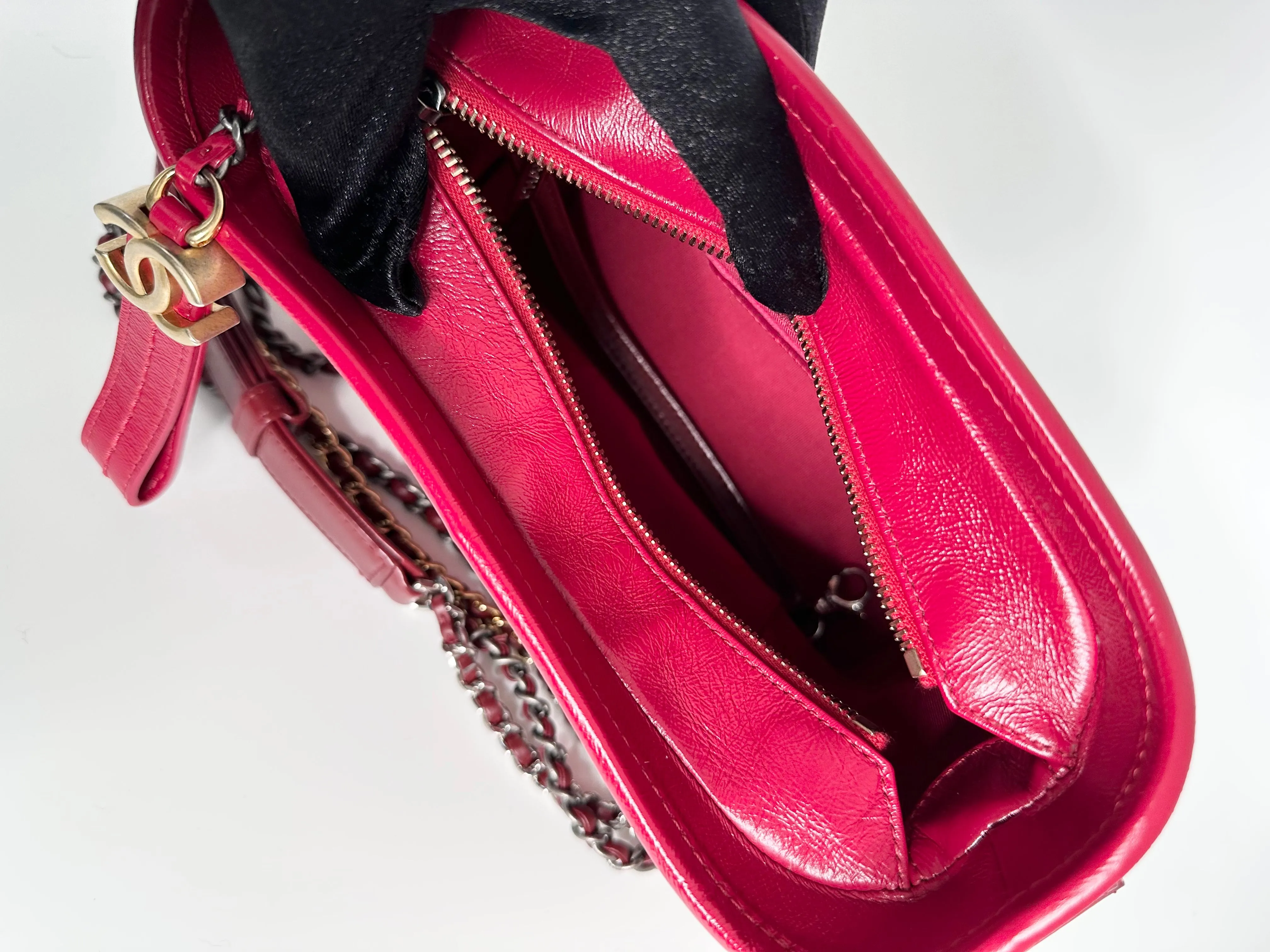 Suede Gabrielle Handbag