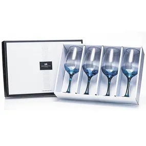 ULTRA VIOLET LUSTRE WINE GLASSES (SET OF 4)