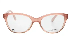 Valentino V2642 Pink Gold Studded Designer Eyeglasses