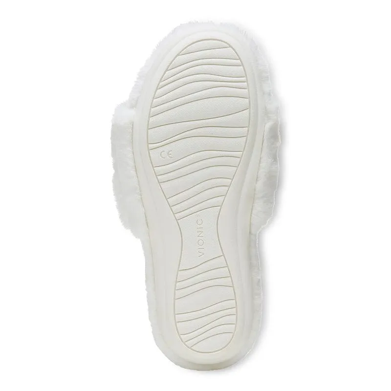 Vionic Women's Chakra Dream Slippers- Marshmallow