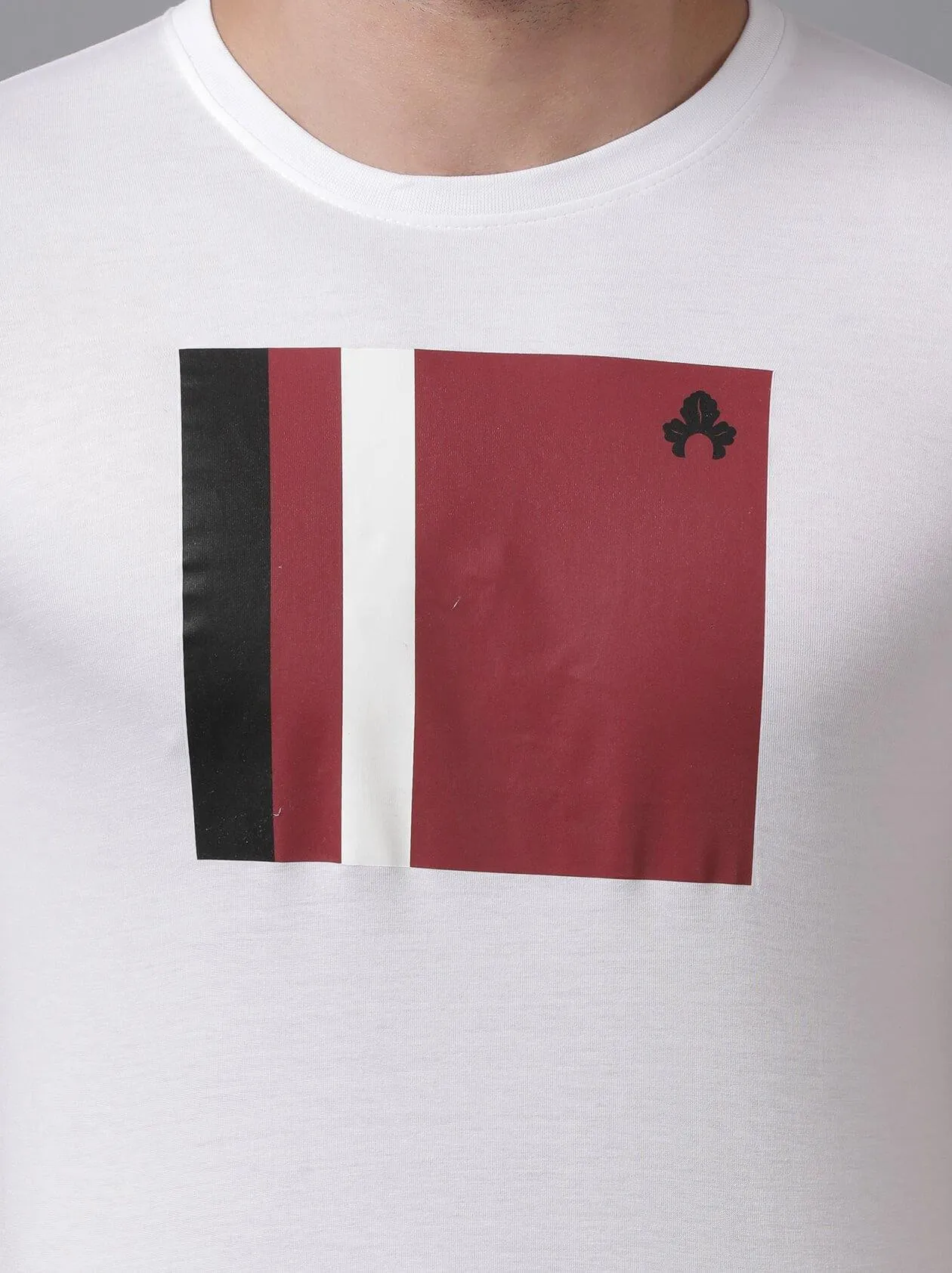 White T-Shirt for Men (MAQUIRE 1001)