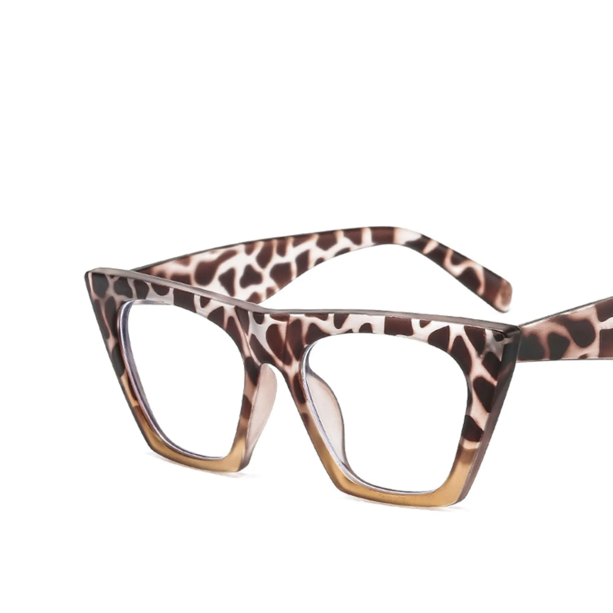 Women Oversized Cat Eye Blue Light Glasses